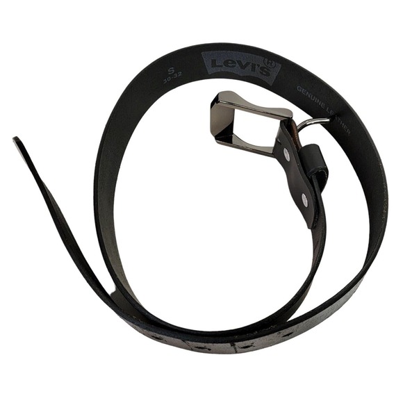 Levi's Other - Levi's Men's Small 30-32 Casual Leather Belt Black 1 1/2" /38MM Wide Classic
